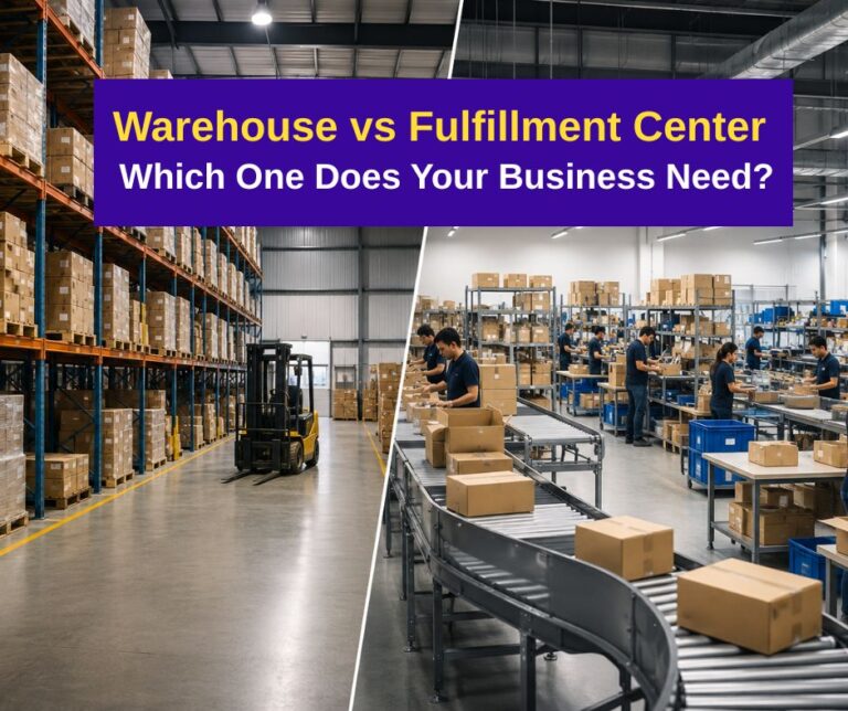 Warehouse vs Fulfillment Center