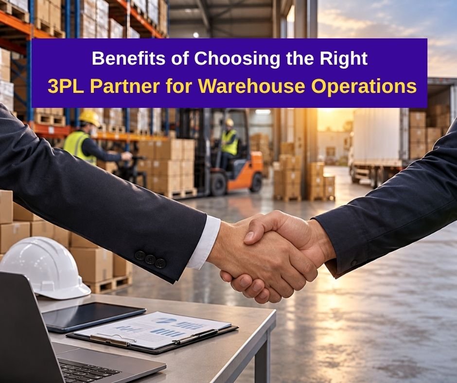 Benefits of Choosing the Right 3PL Partner for Warehouse Operations