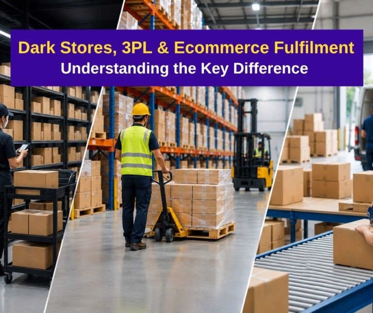 Dark Stores vs 3PL vs E-Commerce Fulfilment Explained